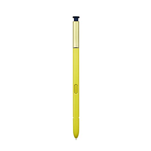 Touchscreen-Stift für Samsung Galaxy Note 9, S-Pen-Ersatz mit weicher Spitze, 4096 Druckempfindlichkeit, schnelle Identifizierung, digitaler Bleistift zum Zeichnen und Schreiben (gelb) von N+B
