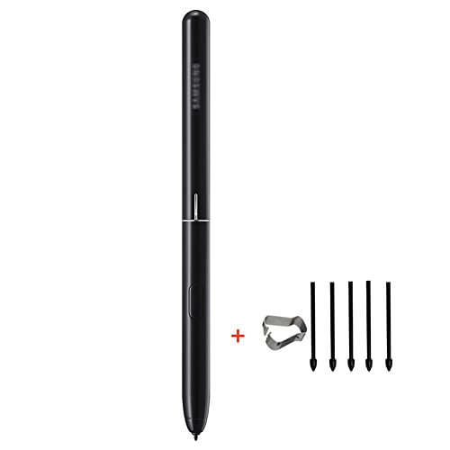 Original Stift S Pen Kompatibel für Samsung Galaxy Tab S4 T830 T835 Ersatz Stift Stylus S Pen mit Ersatzspitze (Schwarz) von N+C