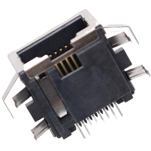 Deal4GO 8-poliger Ethernet-LAN-Port, RJ45-Netzwerk-Klinkenstecker, Ersatz für PS5, PS4, Slim, PS4 Pro Konsole von N\A