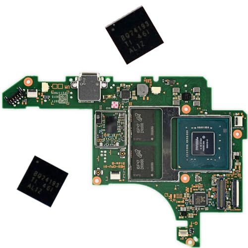 Deal4GO BQ24193 Akku Lademanagement IC Chip Ersatz für Nintendo Switch OLED & Switch Lite Motherboard, Schwarz Deal4GO BQ24193 Akku Lademanagement IC Chip Ersatz für Nintendo Switch OLED & Switch Lite Motherboard, Schwarz von N\A