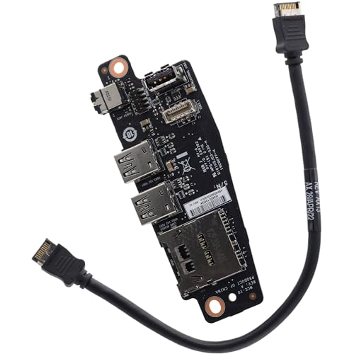 Deal4GO Front Audio USB Port SD Card I/O Board NPG-151 Ersatz für Intel NUC 9 NUC9V7 NUC9i7 NUC9i5 NUC9i9 Mini Desktop PC von N\A