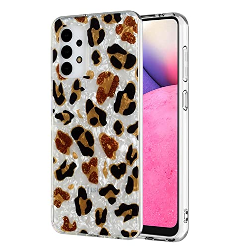 NA SYMY - Hülle kompatibel mit Samsung Galaxy A13 4G Fashion Trend Handyhülle mit Leopardenmuster von N\A