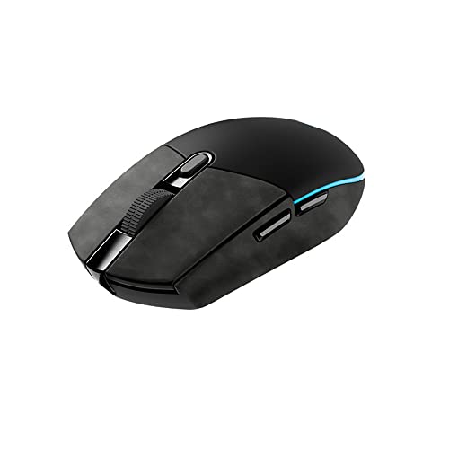 Anti Rutsch Klebeband für Logitech G102, Ultradünnes, Komfortables Griffband, Schweißresistente Mauspads, rutschfeste Aufkleber auf der Mausseite (Grau) von N//B
