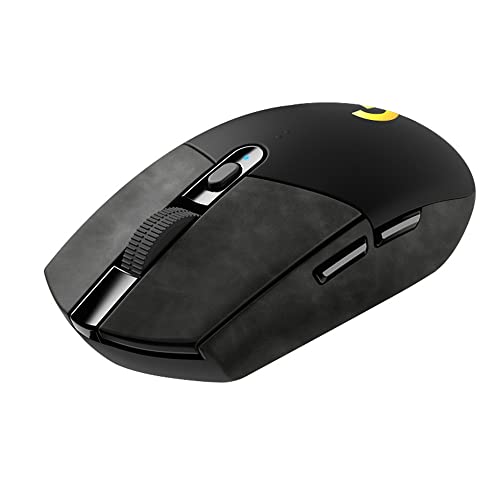 Anti Rutsch Klebeband für Logitech G304, Ultradünnes, Komfortables Griffband, Schweißresistente Mauspads, rutschfeste Aufkleber auf der Mausseite (Grau) von N//B