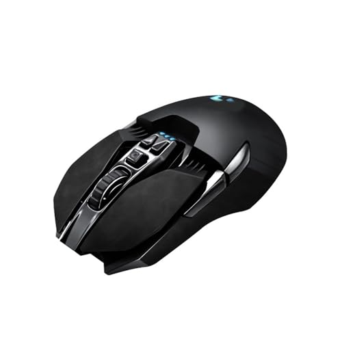 Anti Rutsch Klebeband für Logitech G903, Ultradünnes, Komfortables Griffband, Schweißresistente Mauspads, rutschfeste Aufkleber auf der Mausseite (Schwarz) von N//B