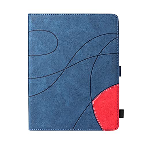 JIan Ying Hülle für Samsung Galaxy Tab A 9.7 SM-T555 SM-T550 Tablet Slim Cover Blau-Rot von N\B