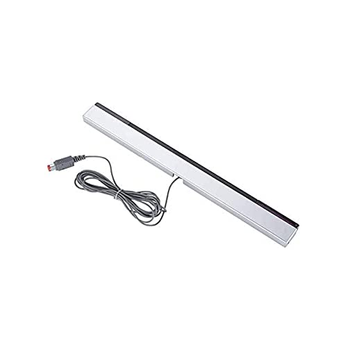 Sensorleiste für Wii, Kabelgebundene Ersatz Infrarotstrahl Sensorleiste, Kompatibel für Nintendo Wii/Wii U Konsole von N//B