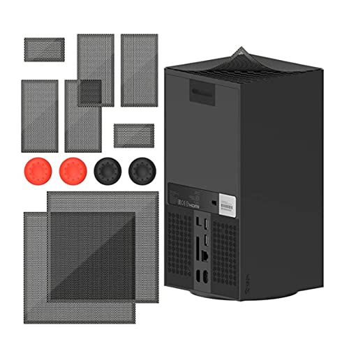 Staubschutz kompatibel mit Xbox Series X Konsole, PVC Staubfilter Kit, oberer und hinterer Staubschutz Staubschutz kompatibel mit Xbox Series X Konsole, PVC Staubfilter Kit, oberer und hinterer Staubschutz von N//B