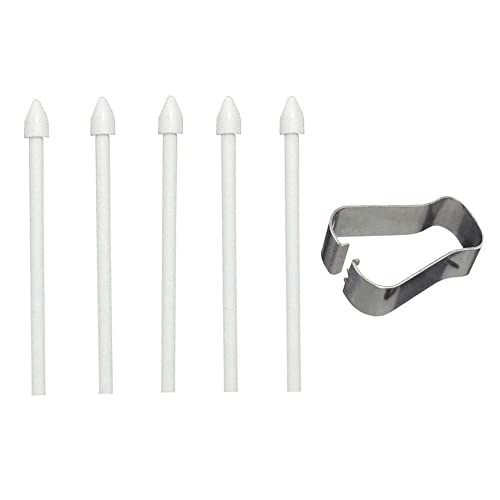 Stylus Spitzen, S Pen Spitze, kompatibel mit Samsung Galaxy Tab S6/Tab S7/Tab S7+/Note10/Note 5G/Note10+/Note10+ 5G/Note20/Note 20 Ultra (Weiß) von N//B