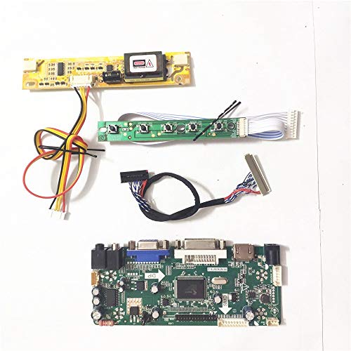 Für LM185WH1-TLE5/TLE6/TLF1 1366 * 768 18,5 Zoll MNT68676 Screen Controller Drive Board LVDS 30Pin CCFL LCD Panel VGA HDMI DVI DIY Kit (LM185WH1-TLE6) von NC