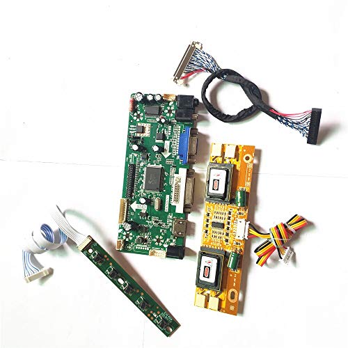 Für LM190E02-A4/A5 LCD Monitor Panel 19 Zoll 1280 * 1024 M.NT68676 Display Controller Drive Card HDMI DVI VGA CCFL LVDS 30Pin DIY Kit (LM190E02-A4) von NC