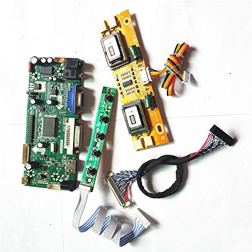 Für LM190E03-A4/A4K1 HDMI + VGA + DVI MNT68676 Display Controller Laufwerkskarte LVDS 30Pin CCFL LCD Monitor Panel 1280 x 1024 19 Zoll DIY Kit (LM190E03-A4K1) von NC