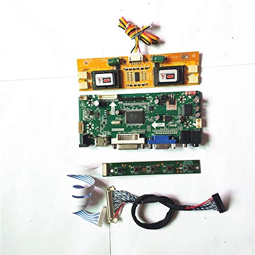 Für LM190E08-TLL3/TLL4 M.NT68676 Display Controller Laufwerkskarte LCD Monitor Panel HDMI + VGA + DVI LVDS 30Pin CCFL 1280 * 1024 48,3 cm Kit (LM190E08-TLL3) von N\C