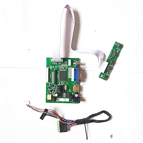 Für LP101WH2 (TL)(A1)/(TL)(A2)/(TL)(B1) WLED HDMI-kompatibel + VGA A+2AV LCD LVDS 40-Pin 1366 x 768 10,1 Zoll Controller Board (LP101WH2 (TL)(A2)) von NC