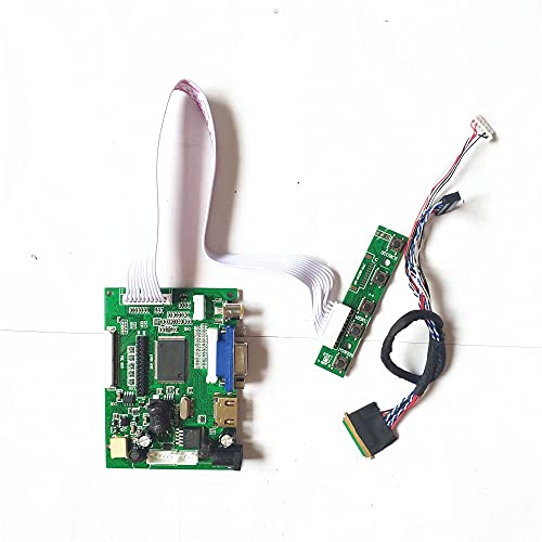 Für LTN133AT17-305/701 LTN133AT23-001/801 1366 * 768 13,3 Zoll LCD-Bildschirm LVDS 40-Pin HDMI-kompatibel + VGA + 2AV LED-Controller (LTN133AT17-305) von NC