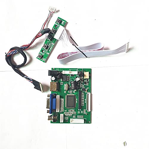 Für LTN156AT27-302/H02/W01/W02 1366 x 768 HDMI-kompatibel + VGA+2AV Kabel LVDS 40-Pin 15.6 LCD Bildschirm WLED Controller Board (LTN156AT27-W01) von NC