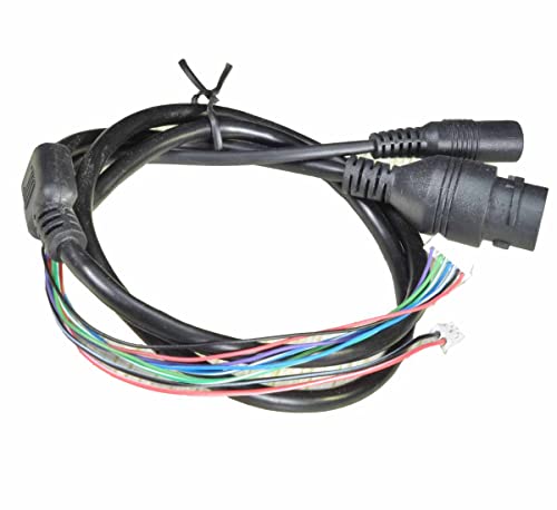 IP Kabel 11 Pin IP Kamera Draht für Netzwerkkamera PCB Modul RJ45 Buchse/DC Stecker Kabel für professionelle DIY (2) von N\C