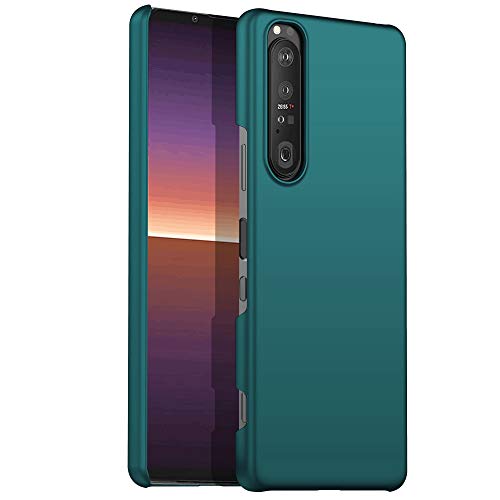 NC Amosry Schutzhülle für Sony Xperia 1 III (schlankes Design, matt) Grün von N\C