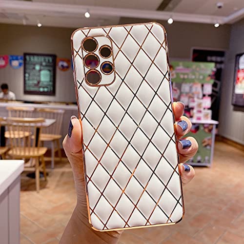 NC YXKJ Hülle Kompatibel mit Samsung Galaxy A52/A52 5G/A52s 5G, Weiche TPU Beschichtung Schutzhülle Anti-Drop und Anti-Kratz Hülle - Weiß von N\C