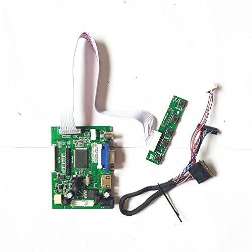 Passend für LP116WH2 (TL)(C1)/(TL)(N1) 1366 x 768 11.6 2AV HDMI-kompatibler VGA-LCD-LED 40-Pin LVDS-Kabel-Controller (LP116WH2 (TL)(N1)) von NC