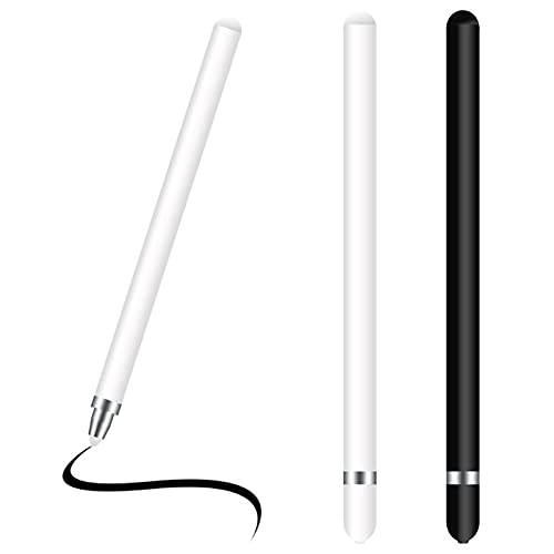 Universal 2 in 1 Stylus Drawing Tablet Pens Kapazitiver Bildschirm Touch Pen für Mobile Android Phone Smart Pencil Zubehör (Weiß) von N\C
