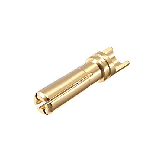 N/D 4 mm Bullets Connector Gold Banana Plugs Stecker für RC Battery ESC Motor 10 Stück von N/D