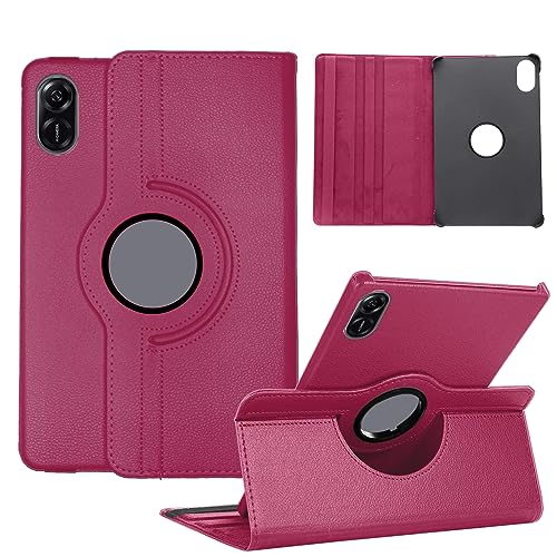 Heremore Hülle Tasche Kompatibel mit Honor Pad X9 11.5 Zoll Tablet 2023, 360° Drehbar Multi-Winkel PU Leder Schutzhülle von N\H