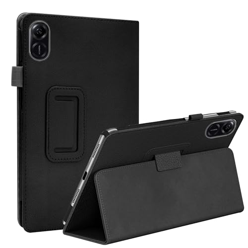 Heremore Hülle Tasche Kompatibel mit Honor Pad X9 11.5 Zoll Tablet 2023, Leichte Folio Flip PU Leder Schutzhülle von N\H