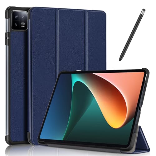 Heremore Hülle für Xiaomi Mi Pad 6 / Pad 6 Pro 11 Zoll 2023 Modell, Standfunktion Schutzhülle mit Auto Schlaf/Wach von N\H