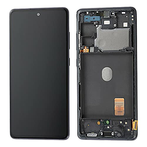 Ygpmoiki 6,5 Zoll USA für Samsung Galaxy S20 FE 5G SM-G781U1/DS G781 G781W G781V G781B/DS OLED Display LCD Touchscreen Digitizer mit Rahmen Schwarz von N/PP
