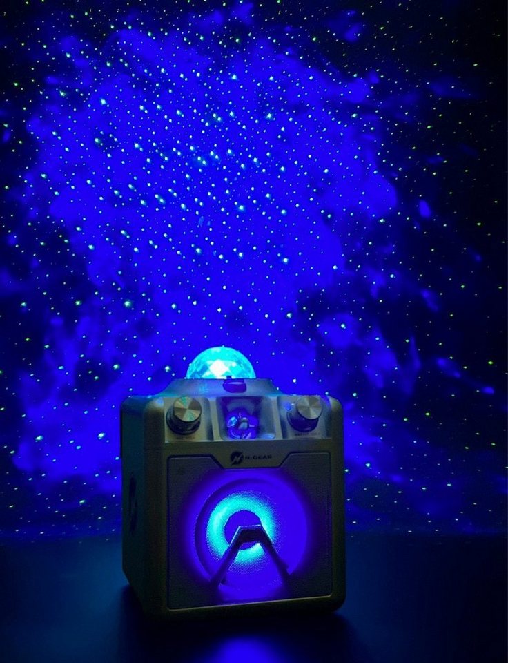 N-GEAR Party Disco Star710 Bluetooth Lautsprecher Karaoke Laser Licht Bluetooth-Lautsprecher (Bluetooth) von N-GEAR