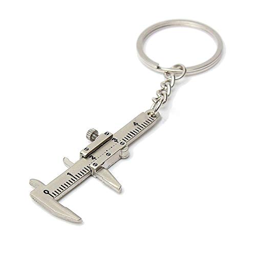 N-K Mini Messschieber Tool Anhänger Slider Slides Keyring Schlüsselanhänger 10CM Praktisch und beliebtpraktisch von N-K