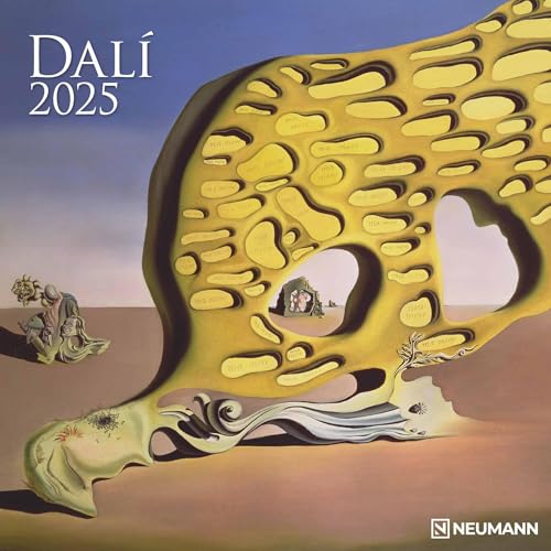 Dali 2025 - Wand-Kalender - Broschüren-Kalender - 30x30 - 30x60 geöffnet - Kunst-Kalender von N NEUMANNVERLAGE