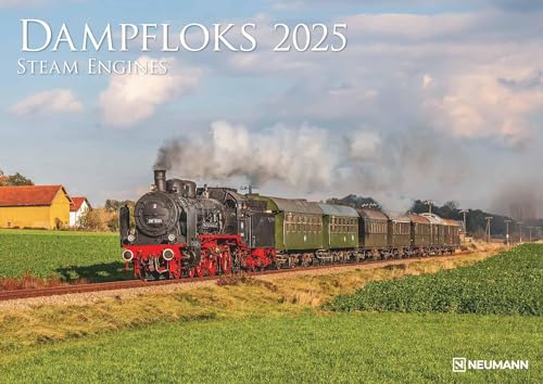 Dampfloks 2025 - Foto-Kalender - Wand-Kalender - 42x29,7: Steam Engines von N NEUMANNVERLAGE