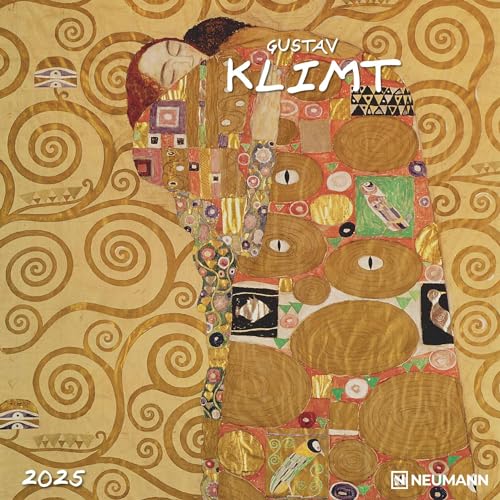 Gustav Klimt 2025 - Wand-Kalender - Broschüren-Kalender - 30x30 - 30x60 geöffnet - Kunst-Kalender von N NEUMANNVERLAGE