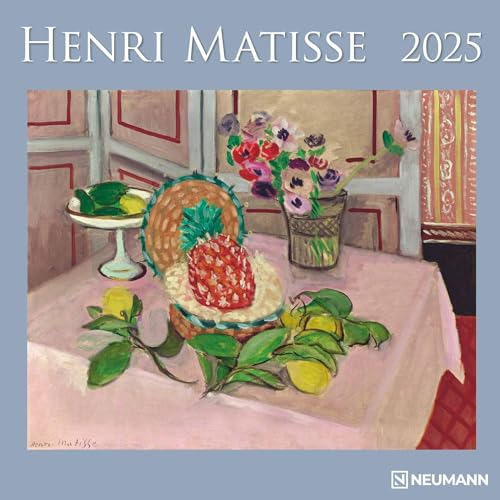 Henri Matisse 2025 - Wand-Kalender - Broschüren-Kalender - 30x30 - 30x60 geöffnet - Kunst-Kalender von N NEUMANNVERLAGE