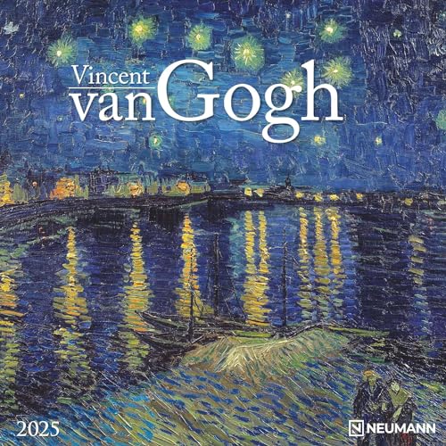 Vincent van Gogh 2025 - Wand-Kalender - Broschüren-Kalender - 30x30 - 30x60 geöffnet - Kunst-Kalender von N NEUMANNVERLAGE