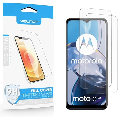 N NEWTOP 2 Stück Displayschutzfolie kompatibel mit Motorola Moto E22, GLASS FILM 0,3 mm 9H gehärtetes Glas Displayschutzfolie stoßfest kratzfest Displayschutz Außenfolie Monitor N NEWTOP 2 Stück Displayschutzfolie kompatibel mit Motorola Moto E22, GLASS FILM 0,3 mm 9H gehärtetes Glas Displayschutzfolie stoßfest kratzfest Displayschutz Außenfolie Monitor von N NEWTOP
