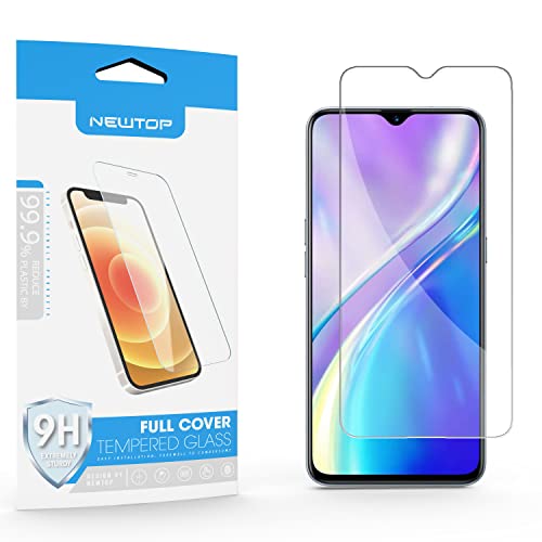 N NEWTOP Displayschutzfolie kompatibel mit Realme XT, Schutzfolien für Handys, GLASS FILM 0,3 mm 9H gehärtetes Glas Display Anti-Schutz (1 Stück) von N NEWTOP