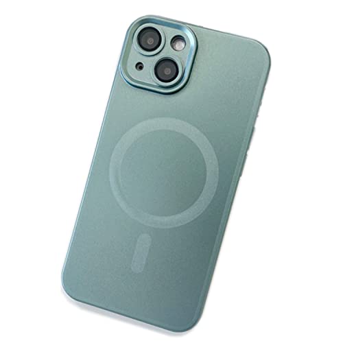 N NEWTOP Schutzhülle CV29, kompatibel mit iPhone 12, weiche Tpu Metallic-Effekt, Gesamtschutz für Kameras, Anti-Kratzer, Slim Flexible Case Rückschale Robuste (Grün) von N NEWTOP