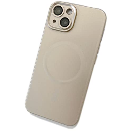 N NEWTOP Schutzhülle CV29 kompatibel mit iPhone 14 PRO, weicher Tpu Metallic-Effekt, Gesamtschutz für Kameras, Anti-Kratzer, dünn, flexibel, robuste Schale (Gold) von N NEWTOP