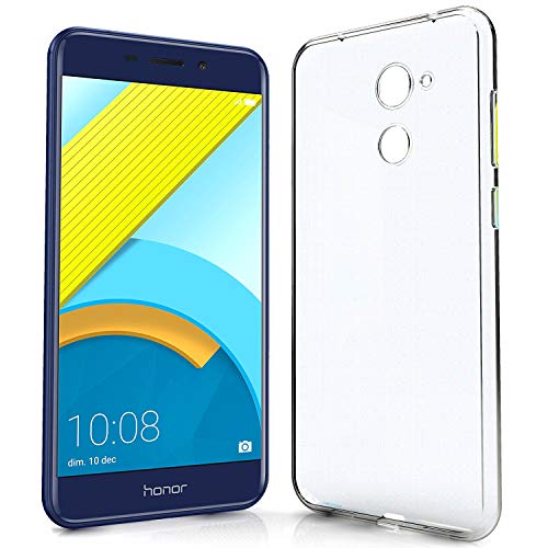 N NEWTOP Schutzhülle kompatibel für Huawei Nova Smart/Honor 6C, Hülle TPU Clear Gel Silikon Transparent Dünn Flexibel Case Rückseite Schutz für Nova Smart/Honor 6C von N NEWTOP