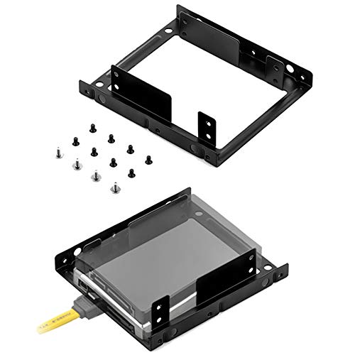 TOPNEW NewTop HD03 Dual-HDD-Adapter für 2 Festplatten oder SSD 2,5 Zoll in 3,5 Zoll Steckplätzen für PC Desktop Computer von N NEWTOP