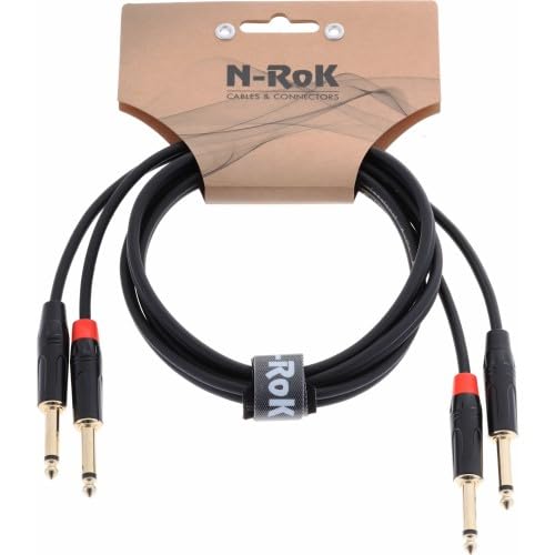 N-RoK Premium Kabel 6,3mm mono/Klinke 6,3mm mono 1,5m N-RoK Premium Kabel 6,3mm mono/Klinke 6,3mm mono 1,5m von N-RoK