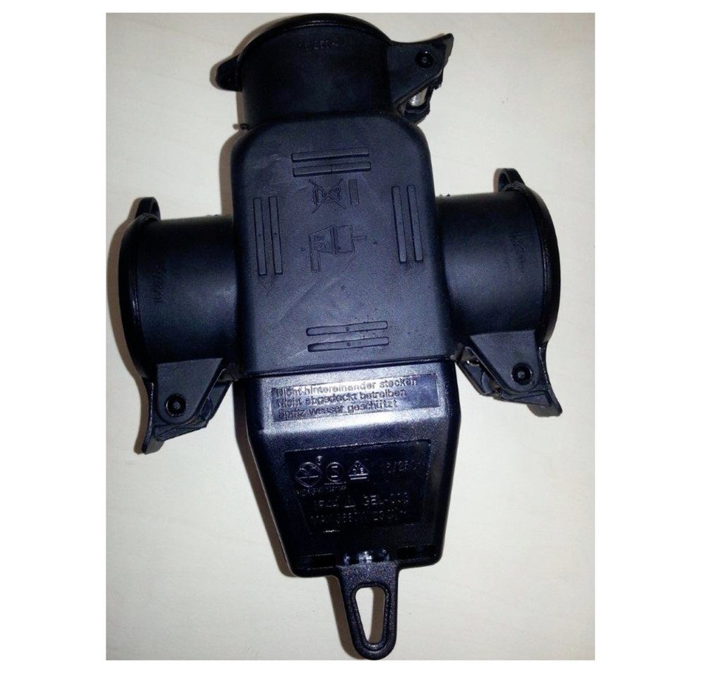 N & L N & L 10195 3fach-Kupplung Gummi 230 V Schwarz IP44 Steckernetzteil N & L N & L 10195 3fach-Kupplung Gummi 230 V Schwarz IP44 Steckernetzteil von N & L