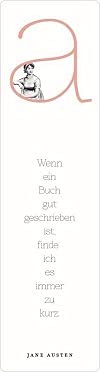 N.N. Lesezeichen Jane Austen - Lesezeichen für Jungs und Mädchen, Kinder und Jugendliche - Papierrechteck von N.N.