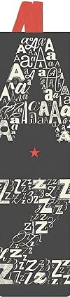 N.N. libri_x Lesezeichen mit Band | Motiv: A&Z von N.N.