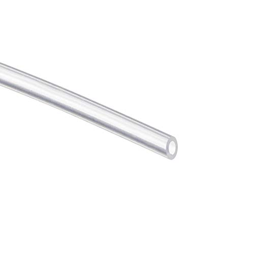 1/32 Zoll (0,8 mm) ID x 3/32 Zoll (2mm) OD 16pi 5m Silikonschlauch Flexibler Schlauch für Pumpenübertragungsschlauch transparent von NA