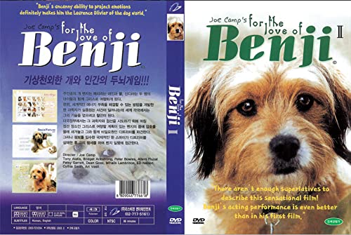 Benji II - Für die Liebe von Benji (1977) Alle Region DVD (Region 1,2,3,4,5,6 Kompatibel Regie Joe Camp Darsteller Patsy Garrett, Cynthia Smith, Allen Fiuzat.. von NA