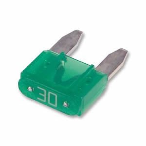Mini Flachsicherung 30A 30 Ampere grün SICHERUNGEN x 10 von NA